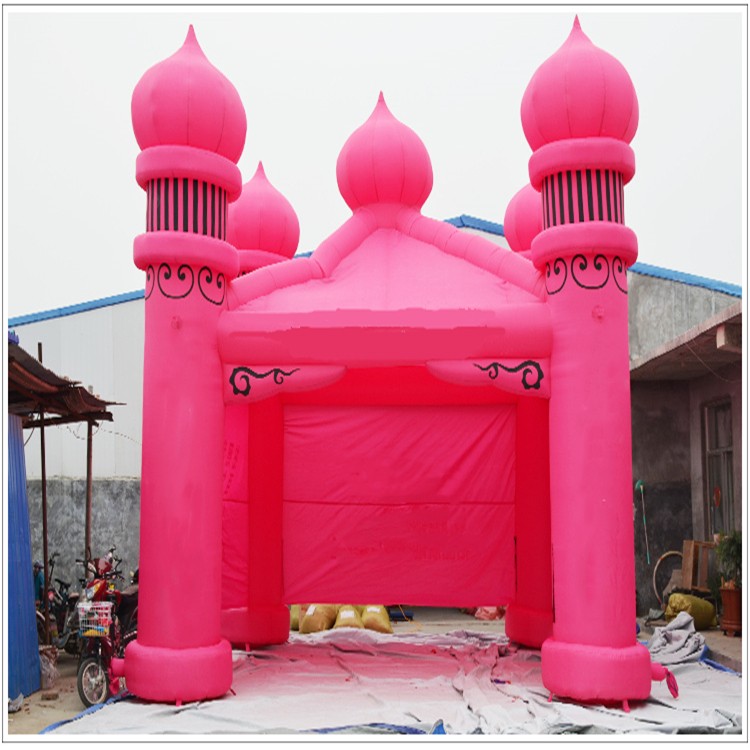 礼纪镇粉色帐篷